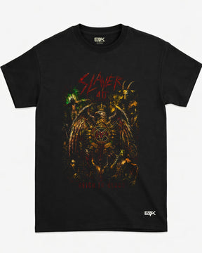 Camiseta Slayer – Reign in Blood 40 Years Brasil