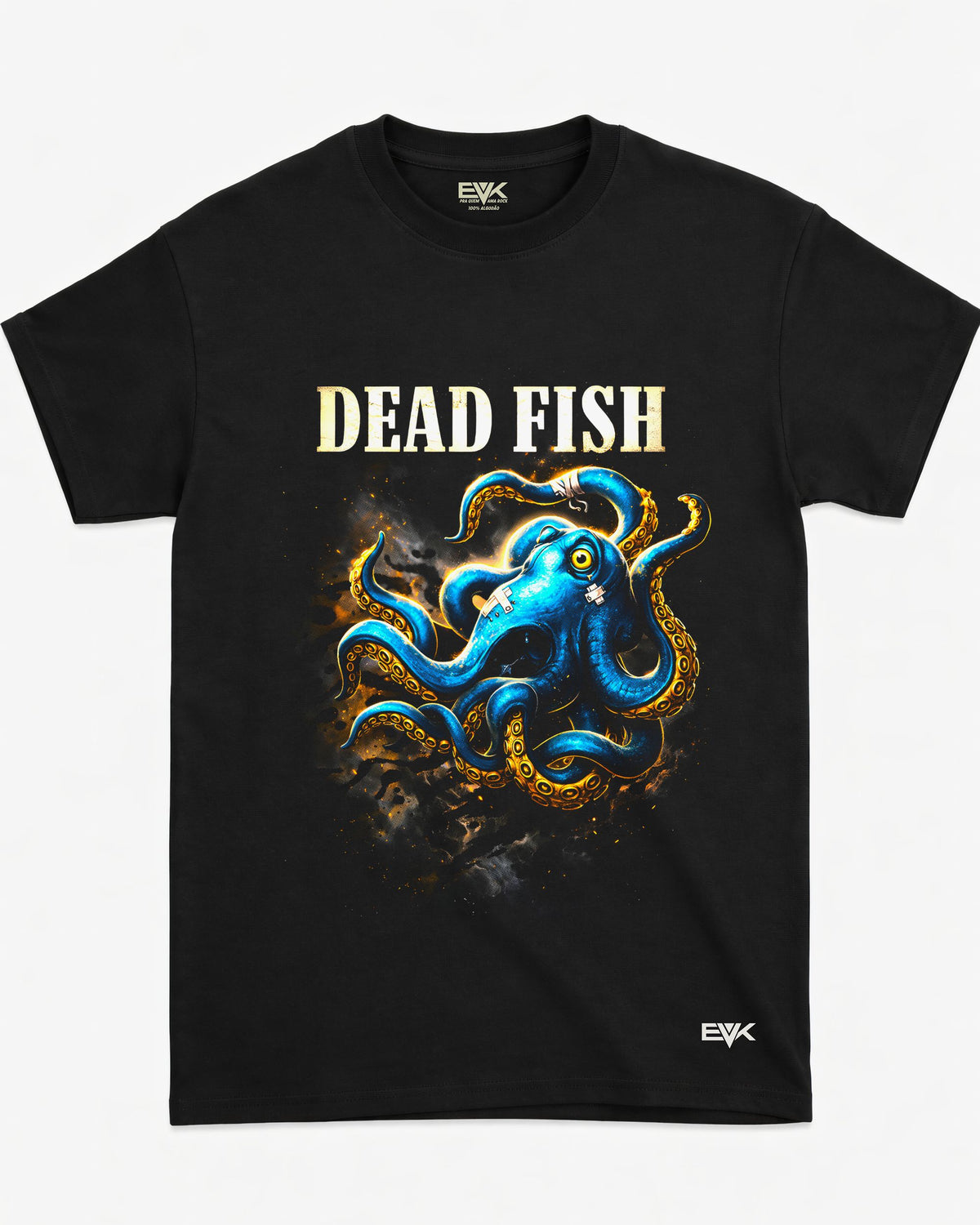 Camiseta Dead Fish – Blue Octopus