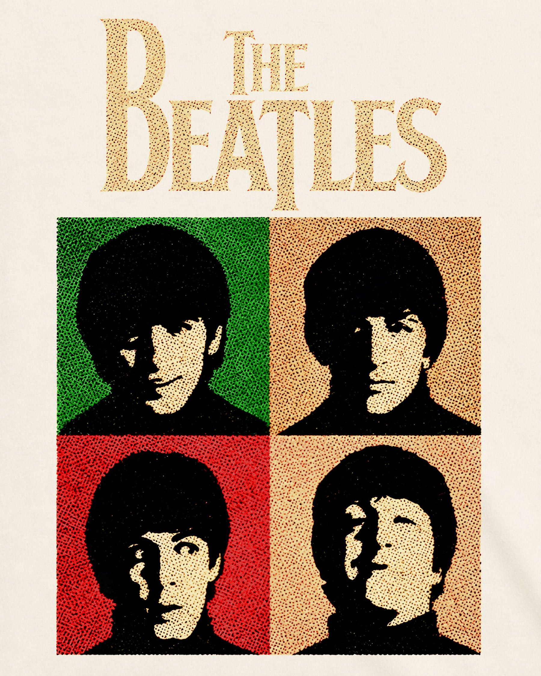Camiseta Off-White The Beatles – Mosaic