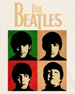 Camiseta Off-White The Beatles – Mosaic