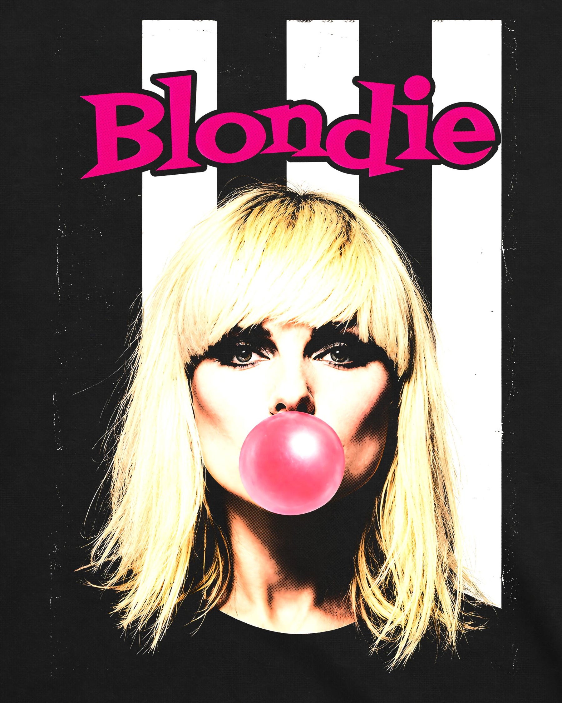 Camiseta Blondie – Pink Bubblegum Graphic