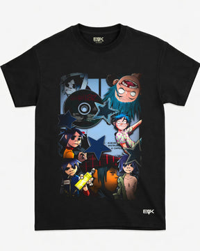 Camiseta Gorillaz – 2-D Collage