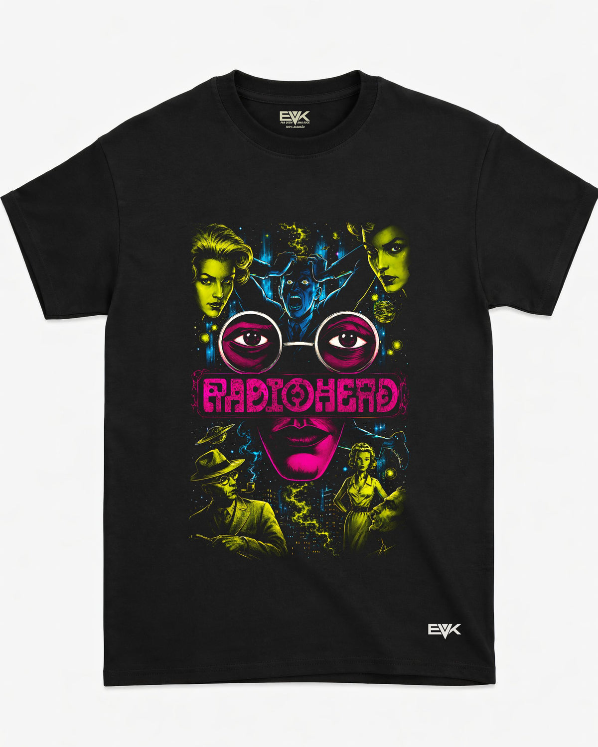 Camiseta Radiohead – Subterranean Sci-Fi