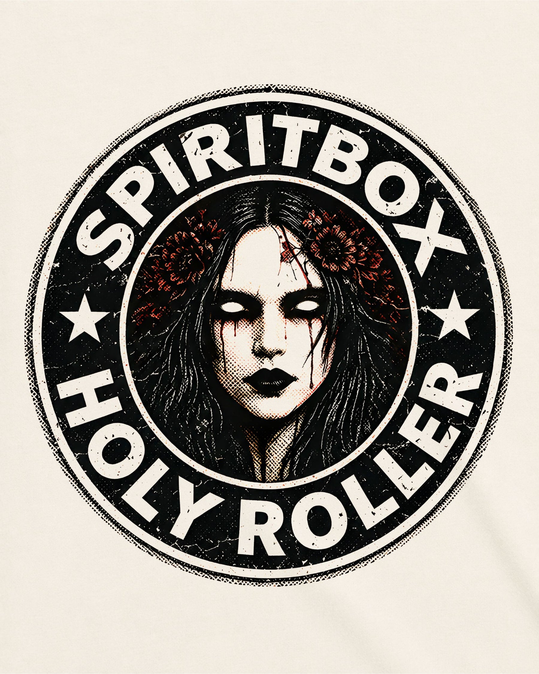 Camiseta Off-White Spiritbox – Spirit Emblem