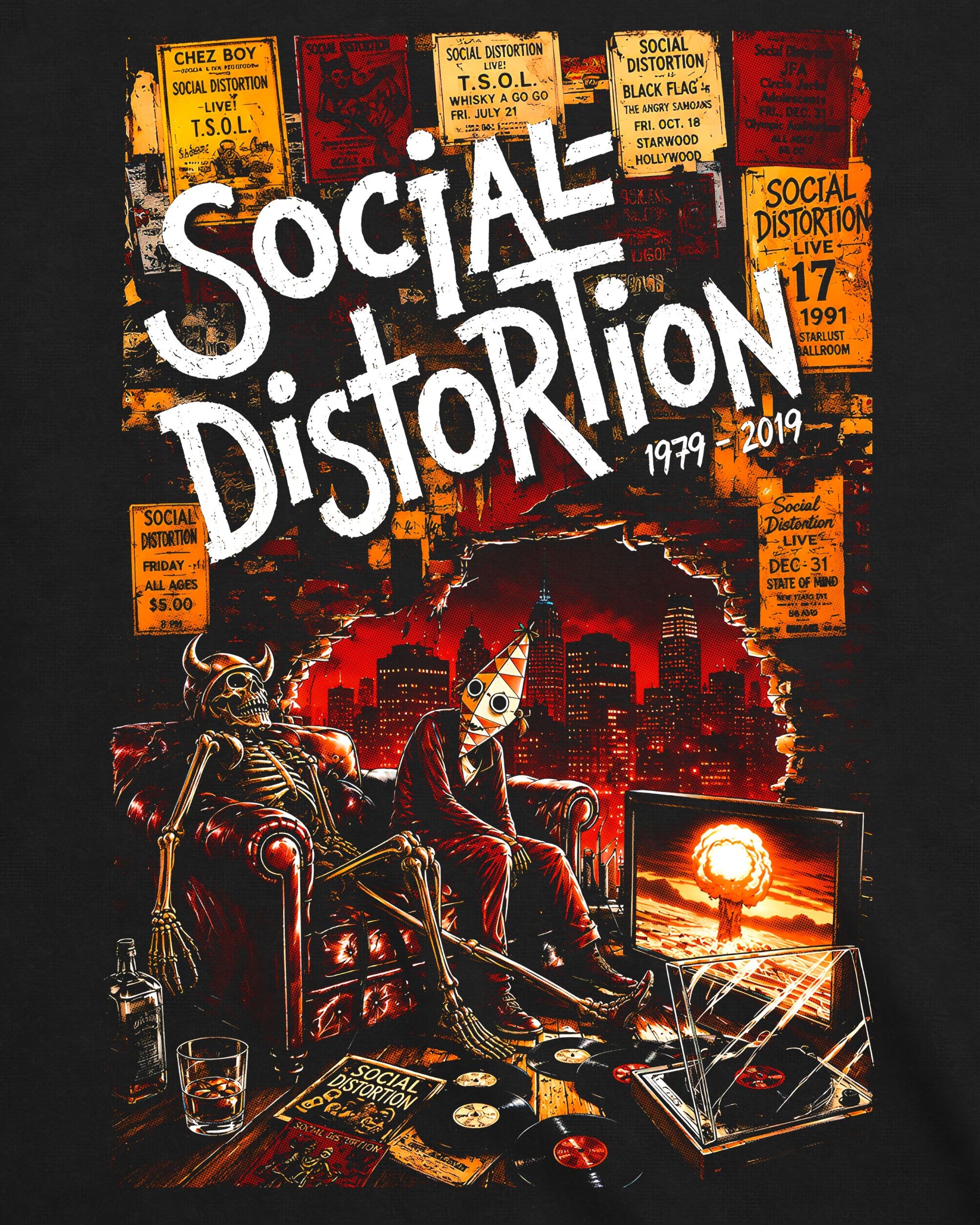 Camiseta Social Distortion – Watch the Chaos