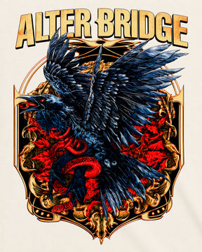 Camiseta Off-White Alter Bridge – Black Crow