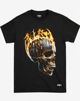Camiseta The Offspring – Flaming Skull Logo
