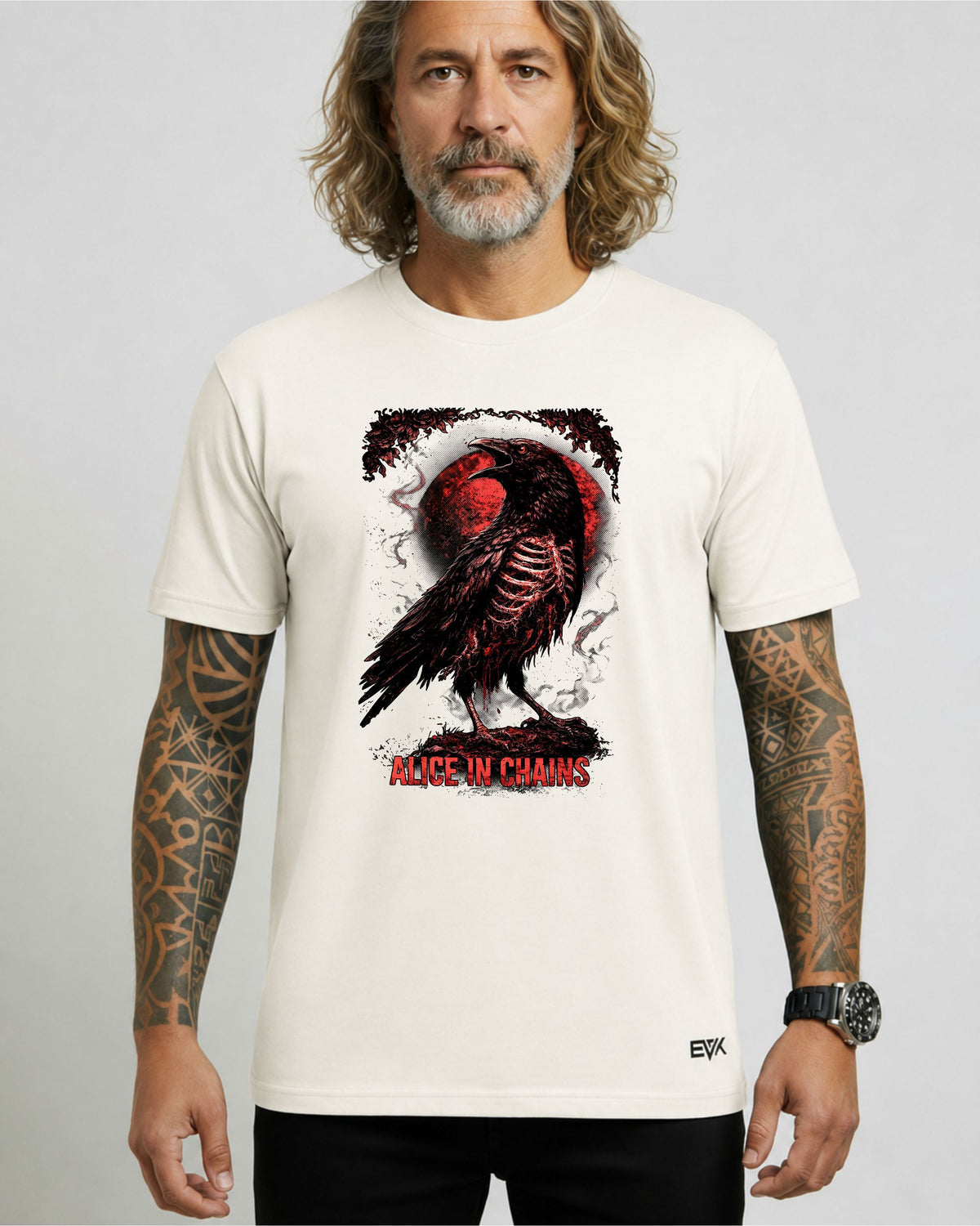 Camiseta Off-White Alice in Chains – O Corvo