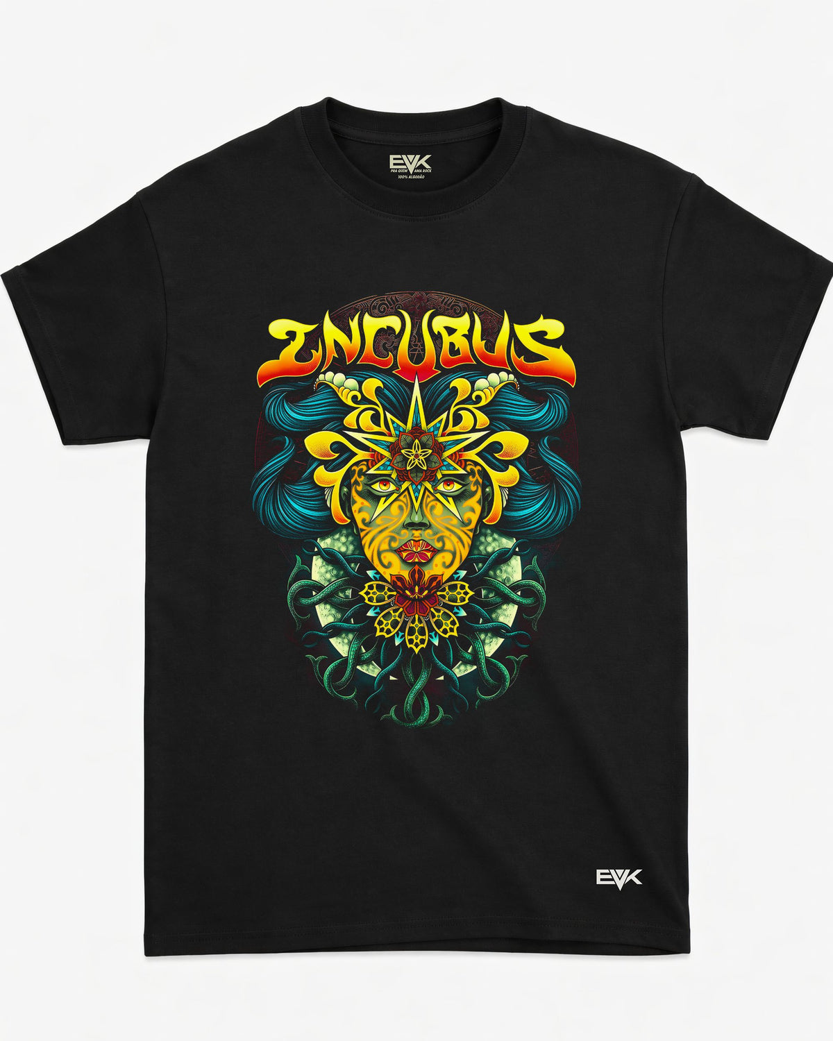 Camiseta Incubus – Psychedelic Face