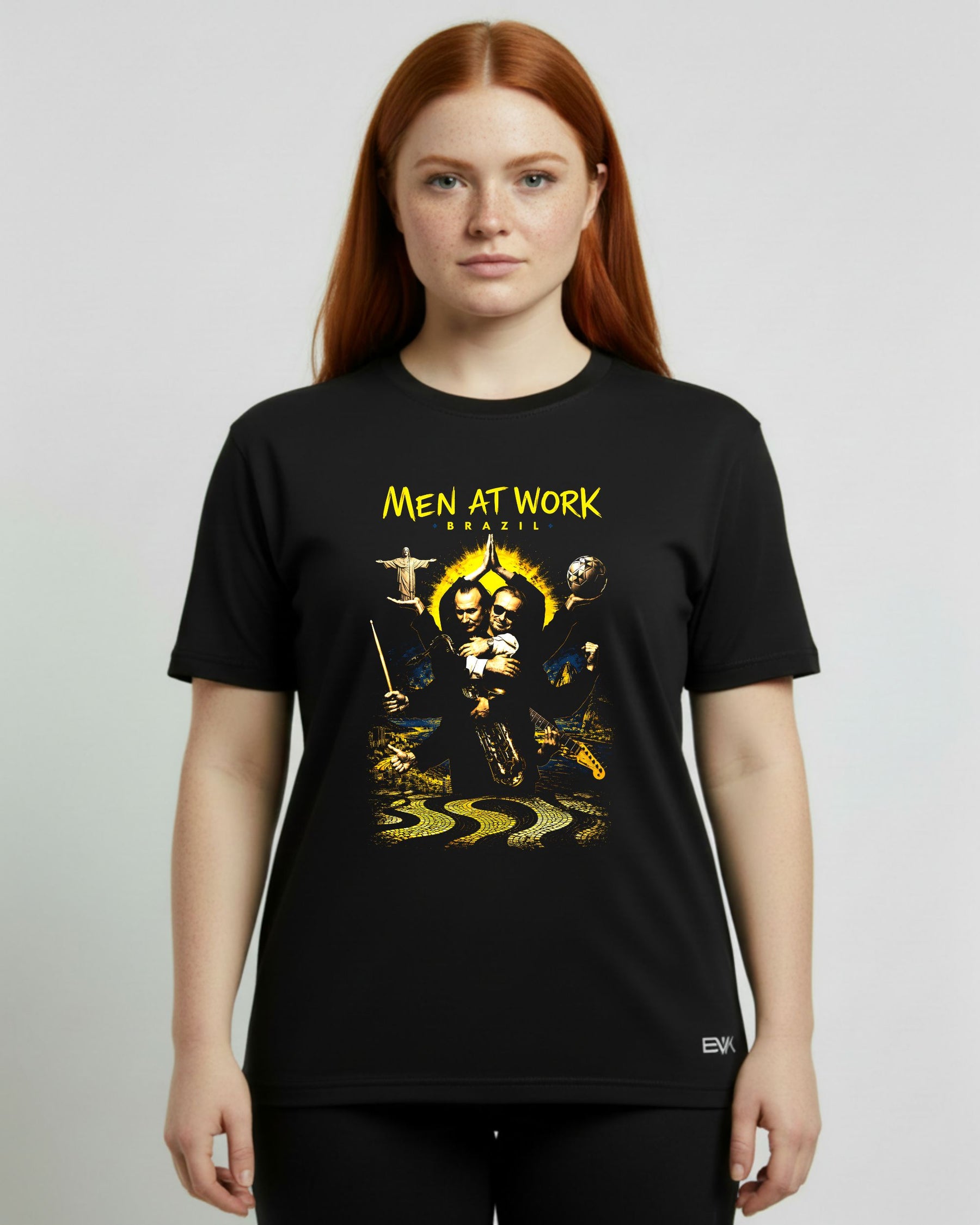 Camiseta Men At Work – Brazil