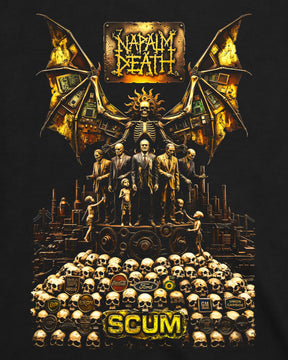 Camiseta Napalm Death – The Scum Monument