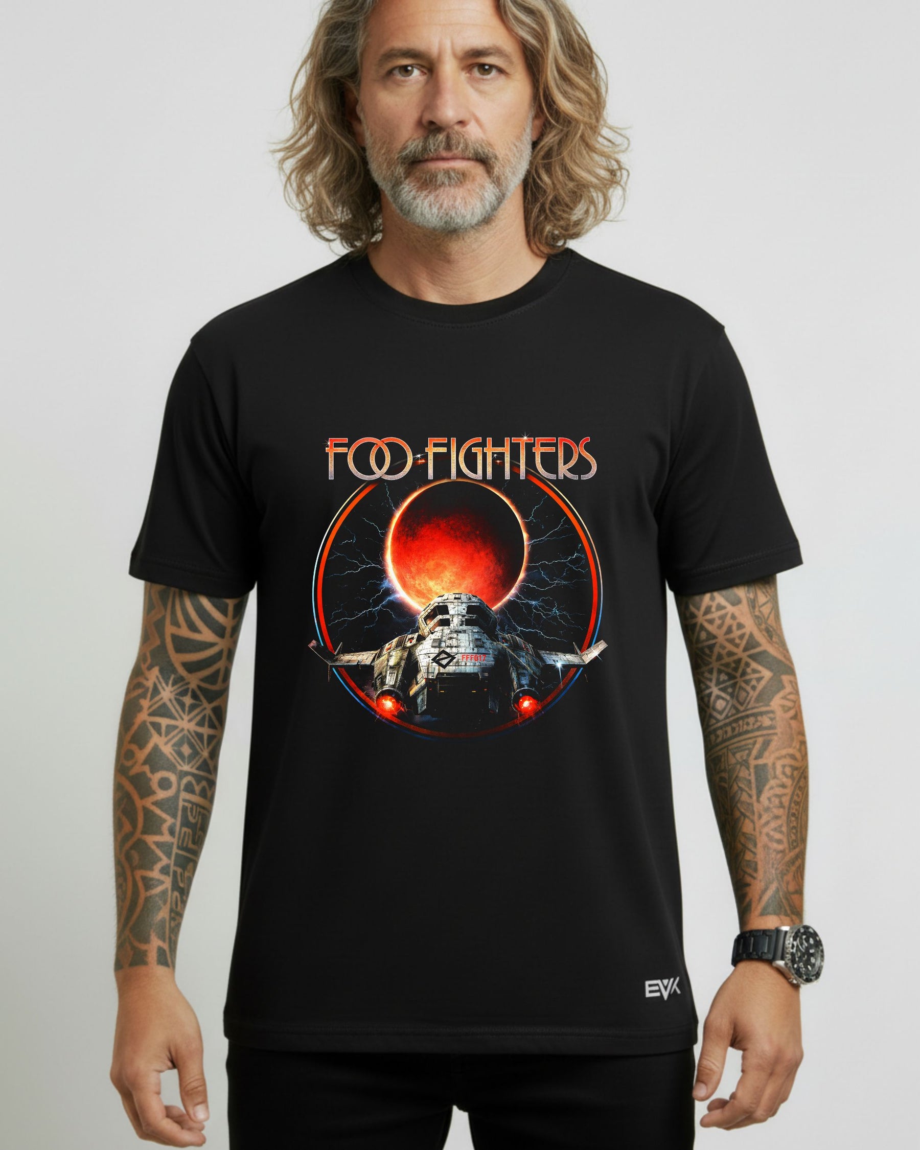 Camiseta Foo Fighters – Red Moon Spaceship