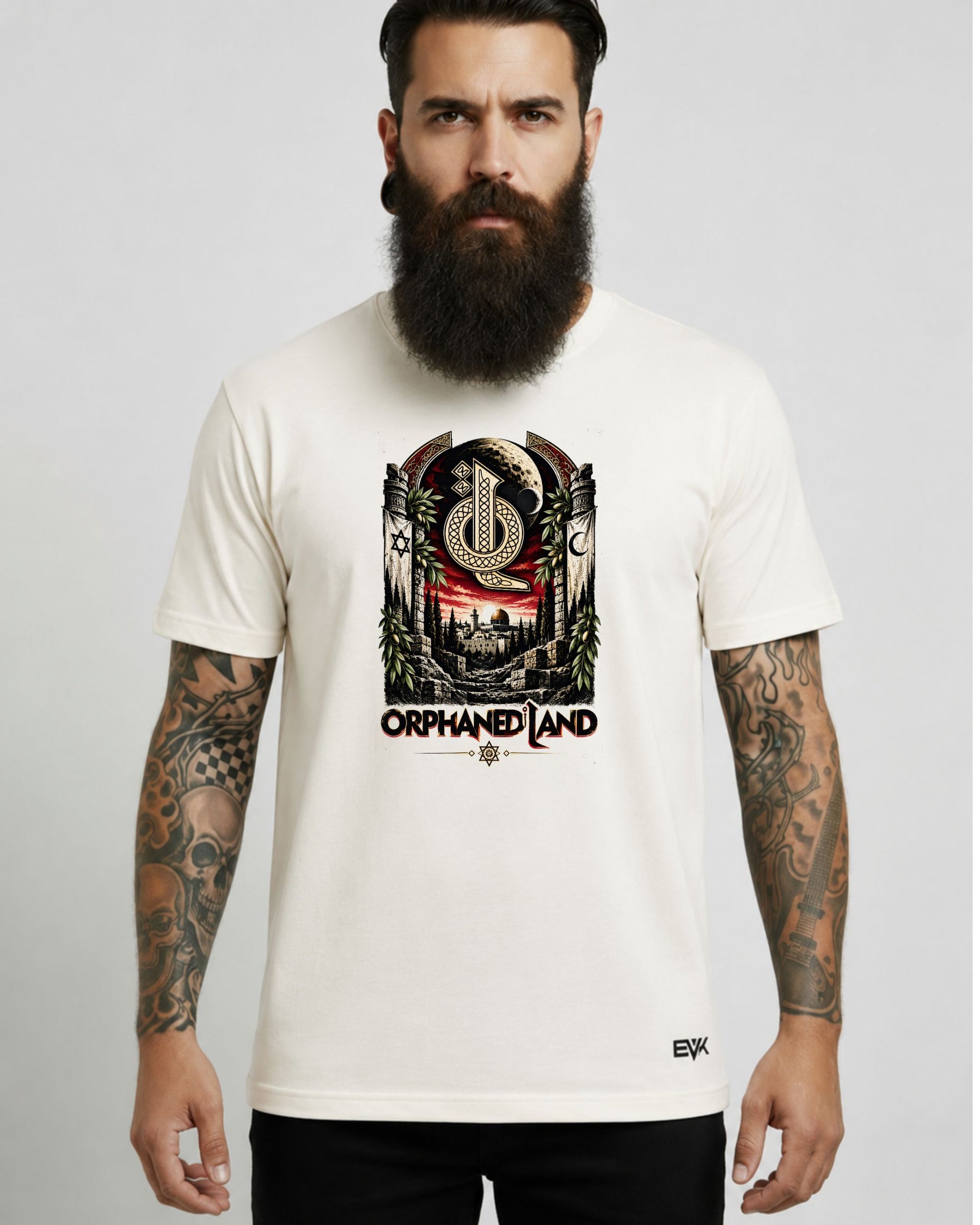 Camiseta Off-White Orphaned Land – The Three Monotheistic Faiths