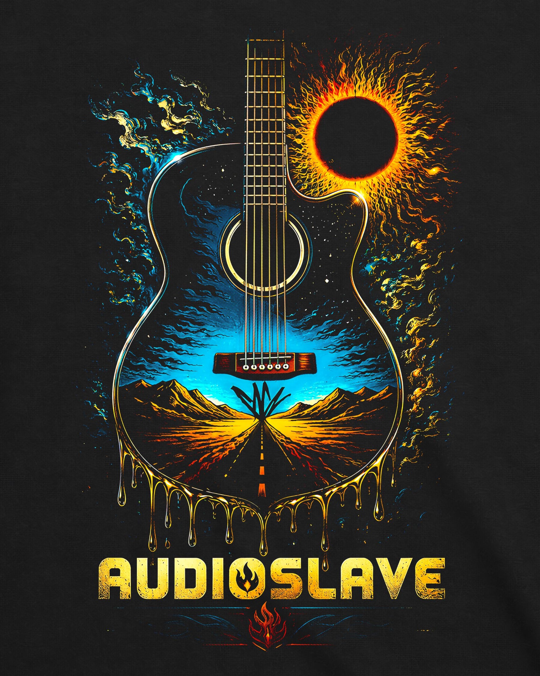 Camiseta Audioslave – Shadow on the Sun