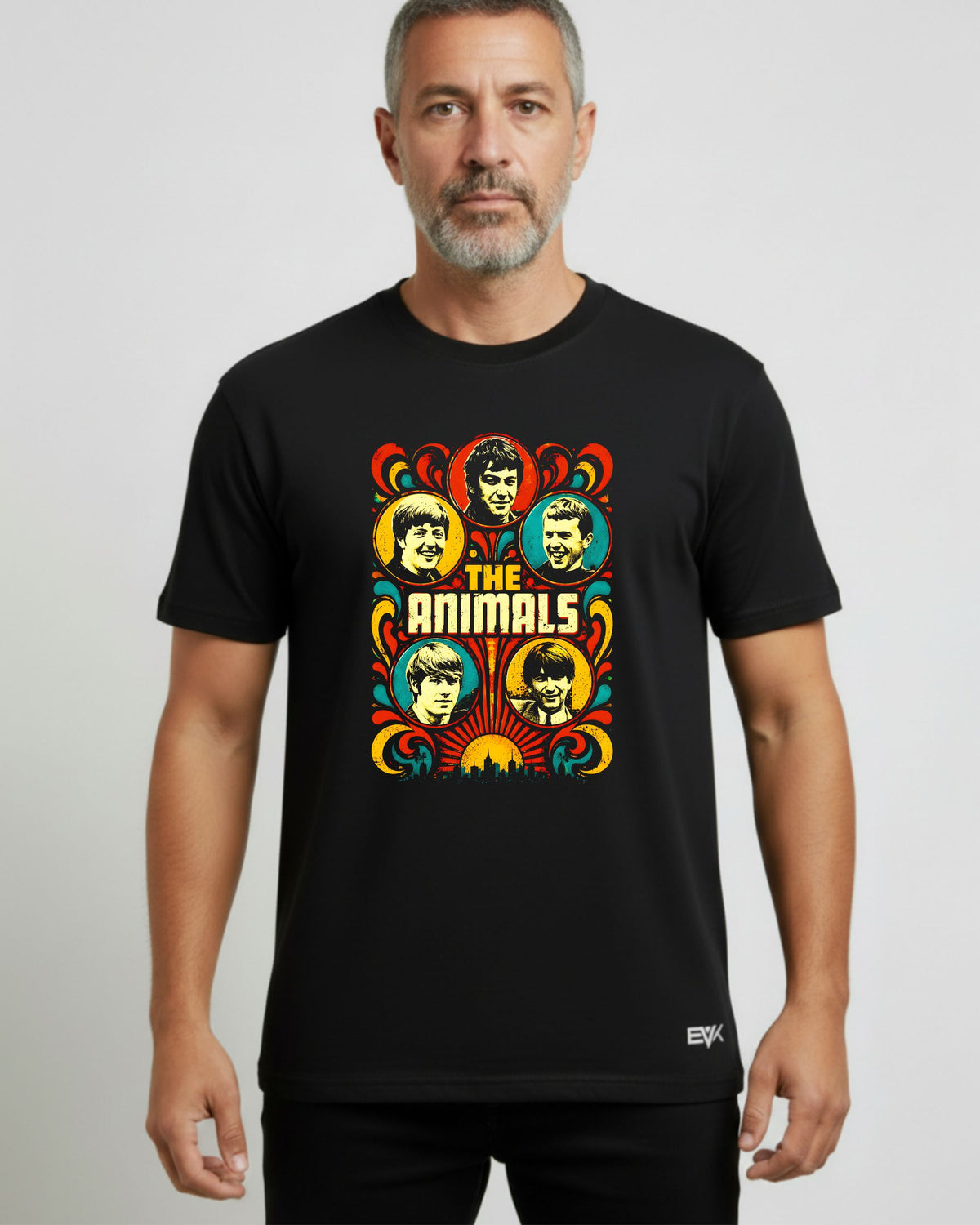 Camiseta The Animals – Psychedelic Animals