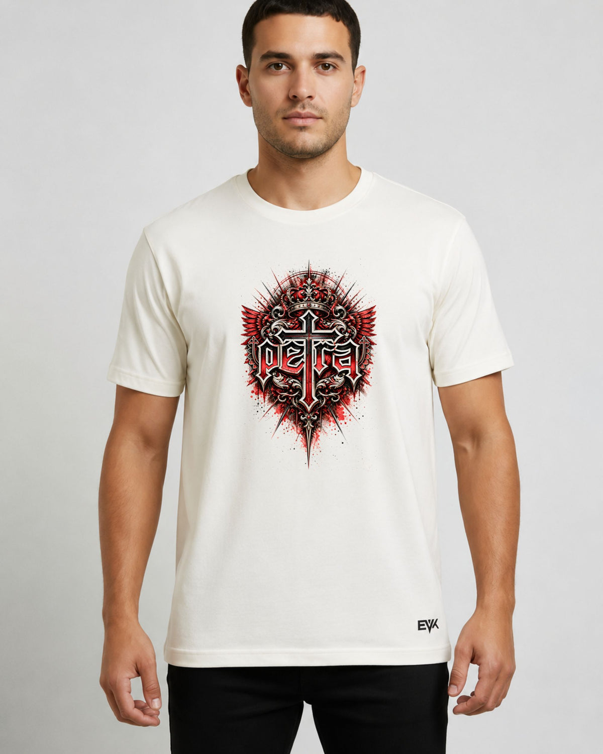 Camiseta Off-White Petra – Majestic Emblem