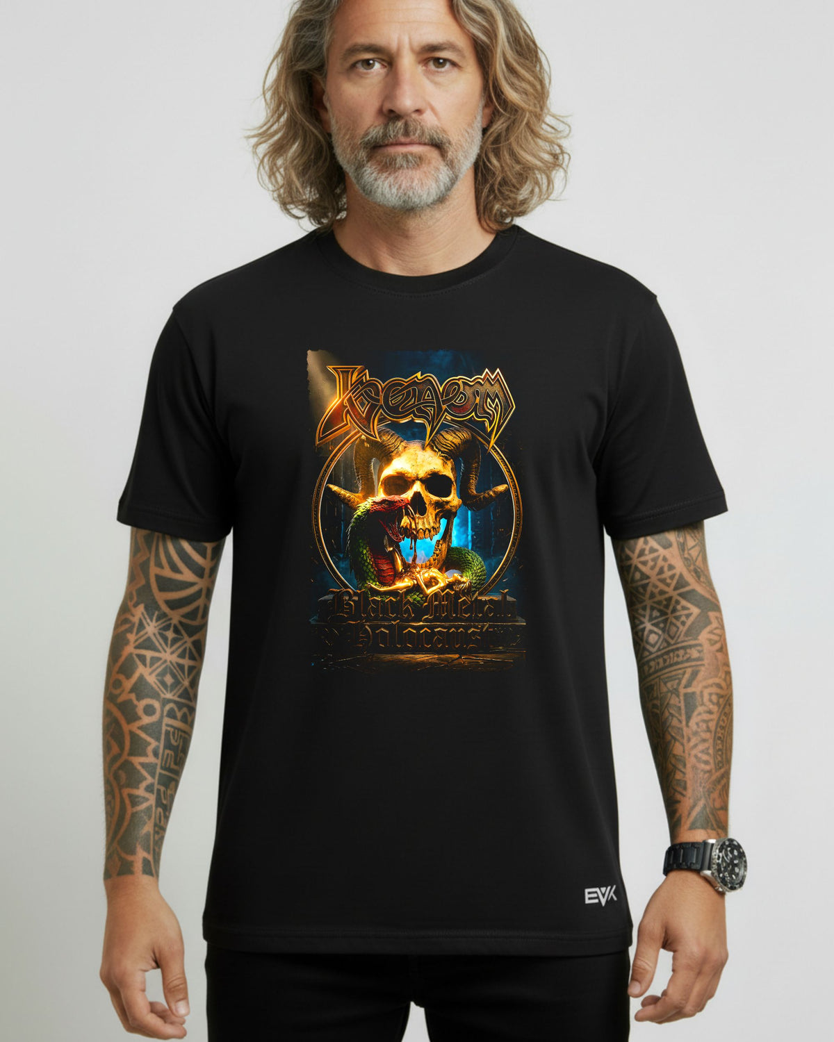 Camiseta Venom – Black Metal Holocaust