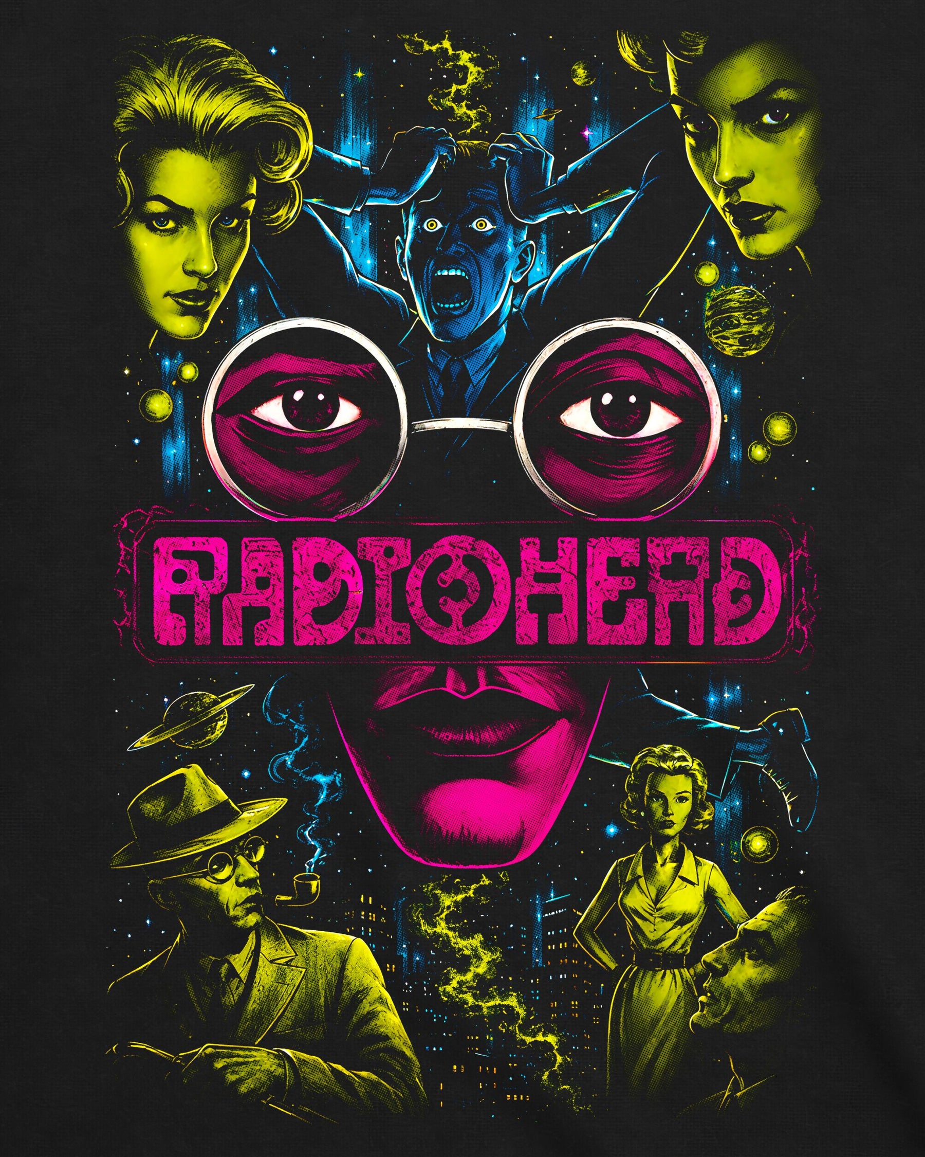 Camiseta Radiohead – Subterranean Sci-Fi