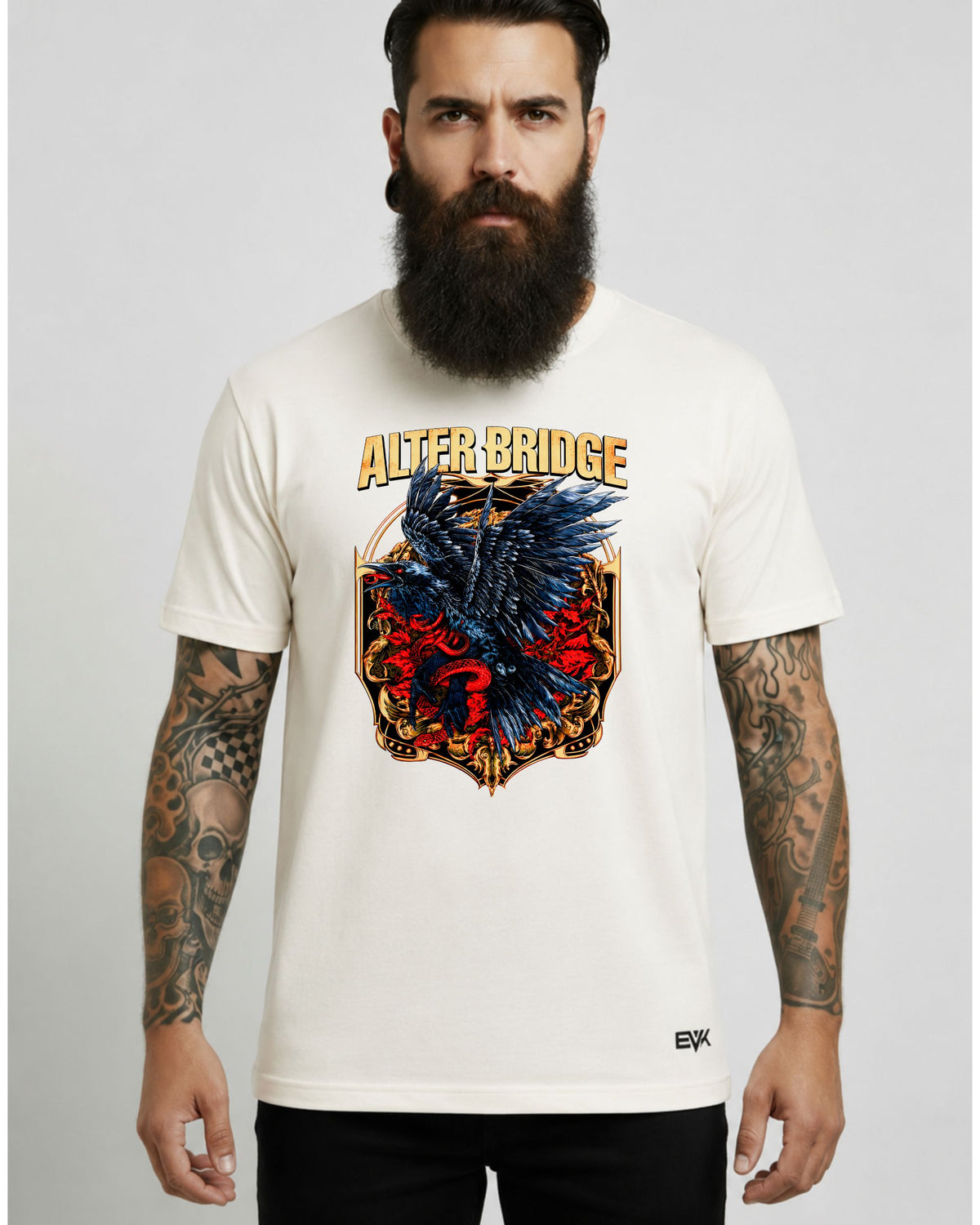 Camiseta Off-White Alter Bridge – Black Crow