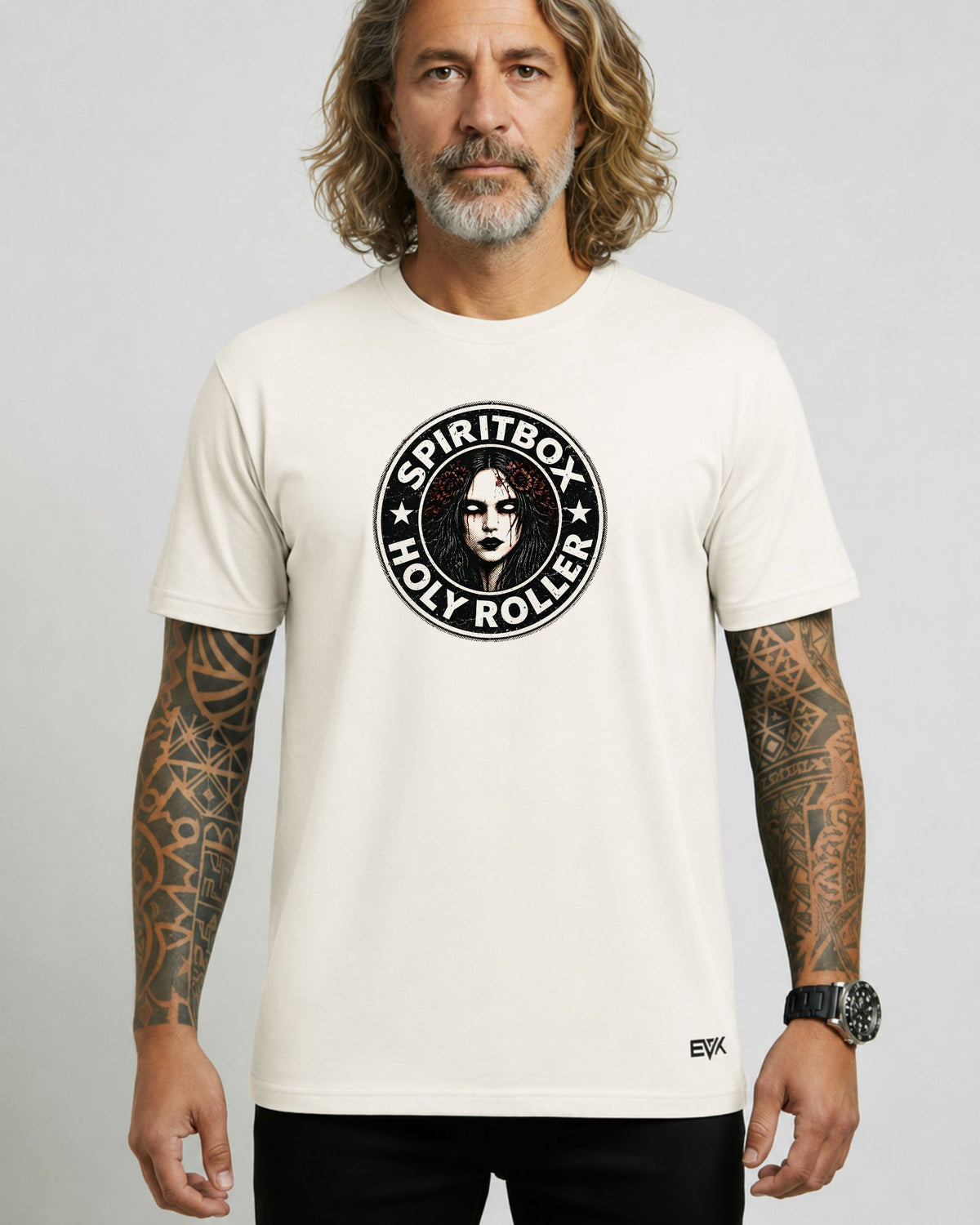Camiseta Off-White Spiritbox – Spirit Emblem