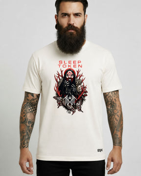 Camiseta Off-White Sleep Token – Vessel Mask