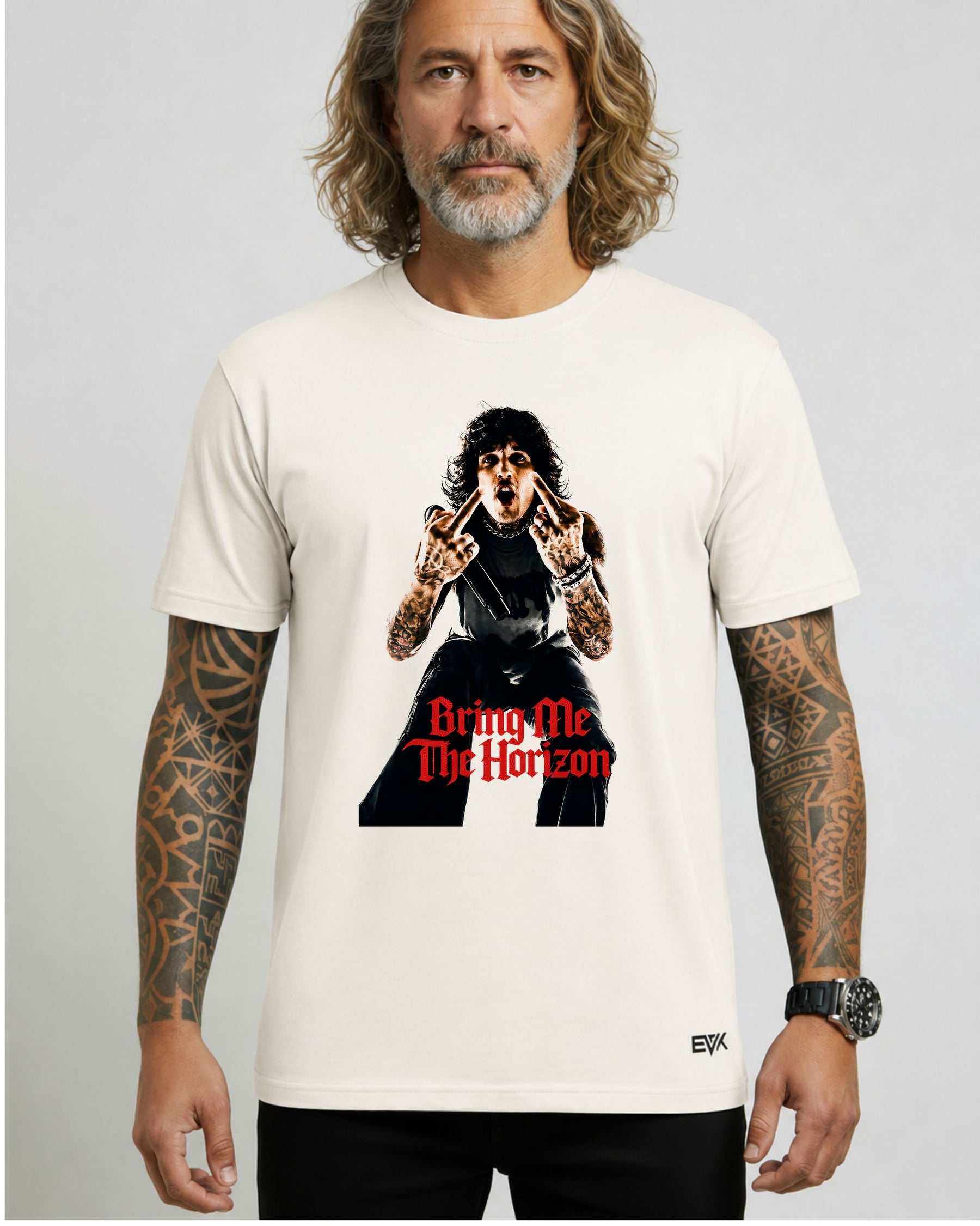 Camiseta Off-White Bring Me The Horizon – Oliver "Oli" Sykes