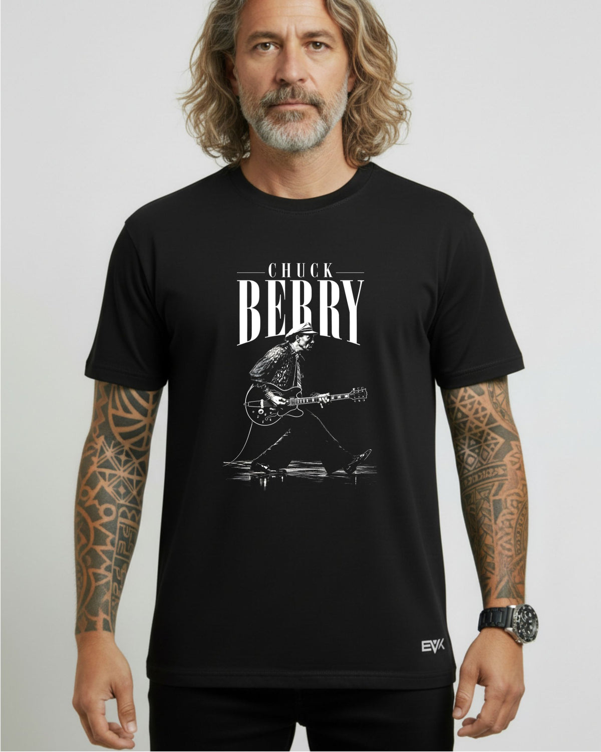 Camiseta Chuck Berry – Silhouette Duckwalk