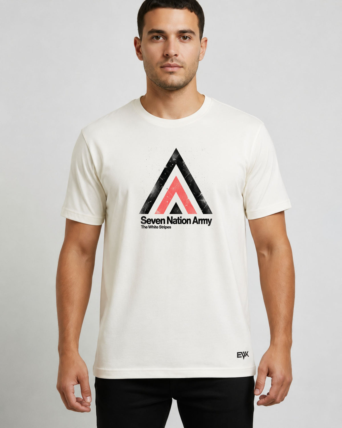 Camiseta Off-White The White Stripes – Seven Nation Army