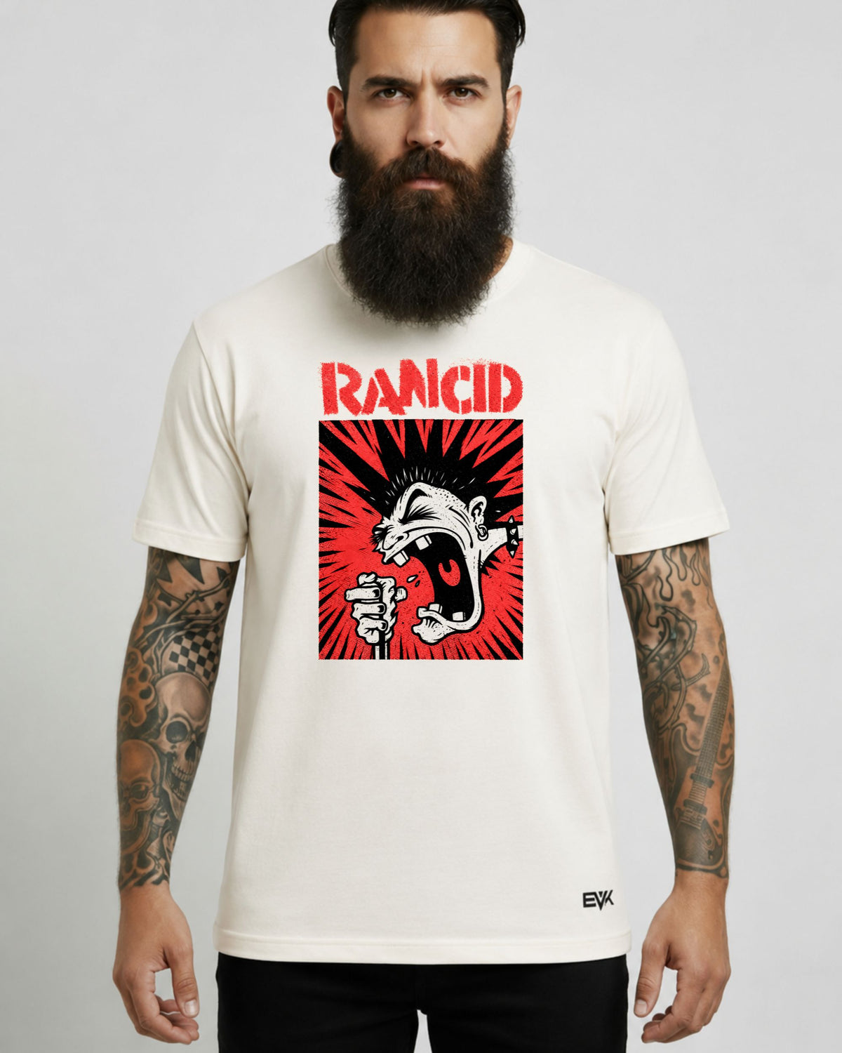 Camiseta Off-White Rancid – Mohawk