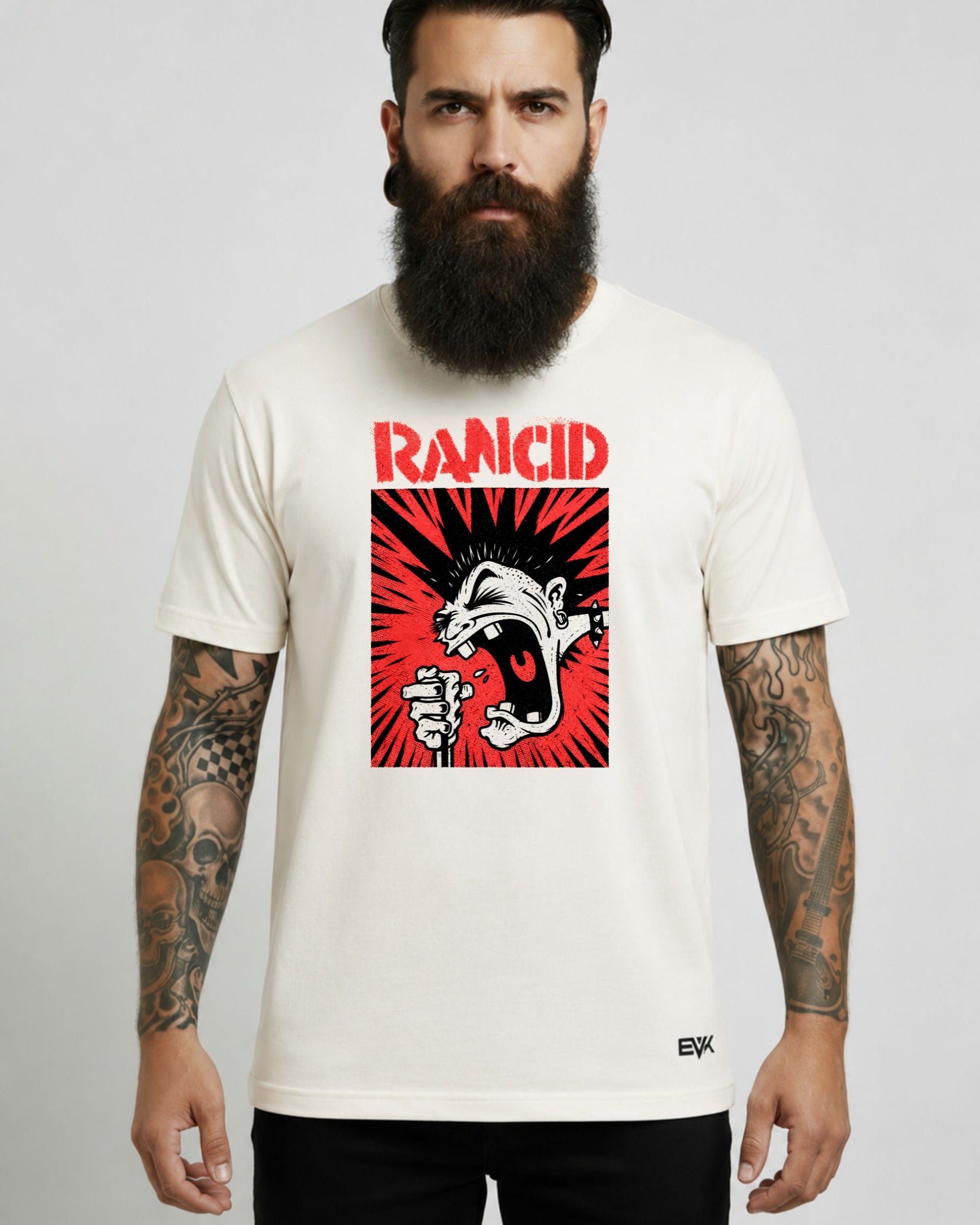 Camiseta Off-White Rancid – Mohawk