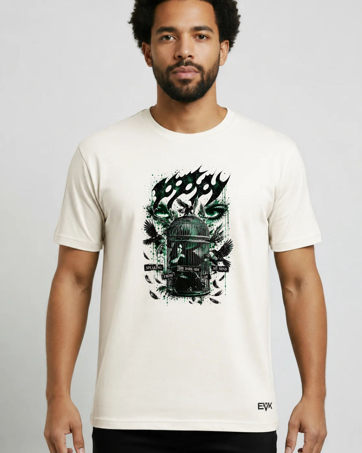 Camiseta Off-White Poppy – Speaking From The Dark
