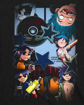 Camiseta Gorillaz – 2-D Collage