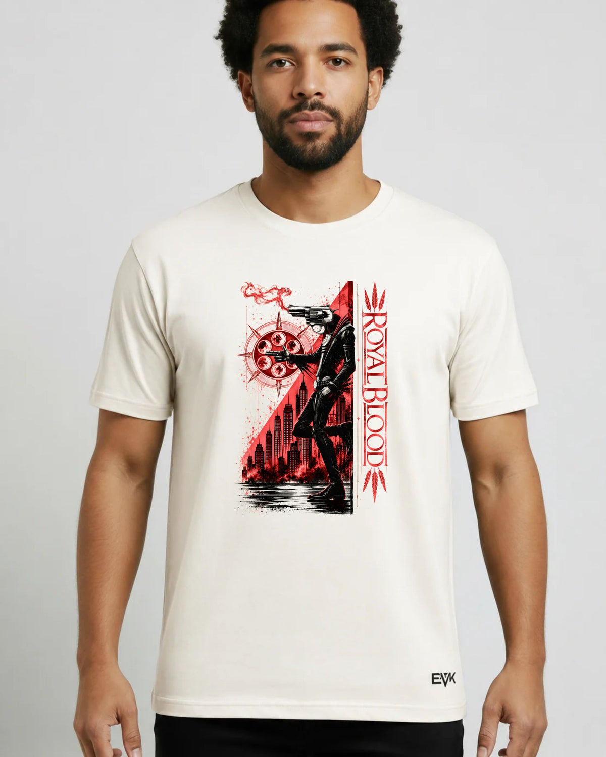 Camiseta Off-White Royal Blood – Gunhead Noir
