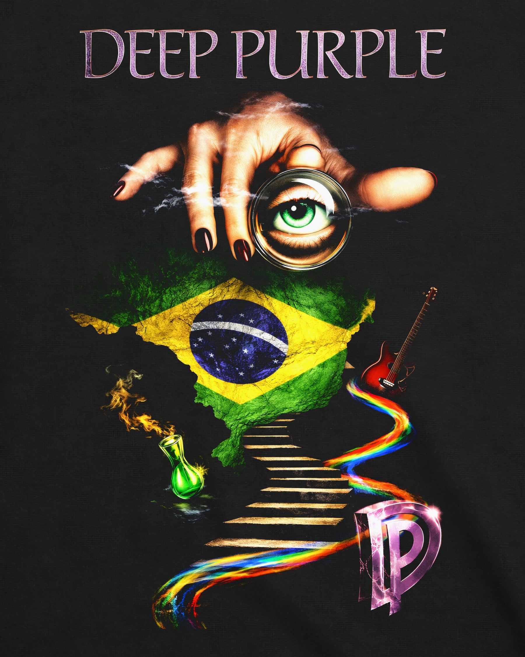 Camiseta Deep Purple – Brasil Tour