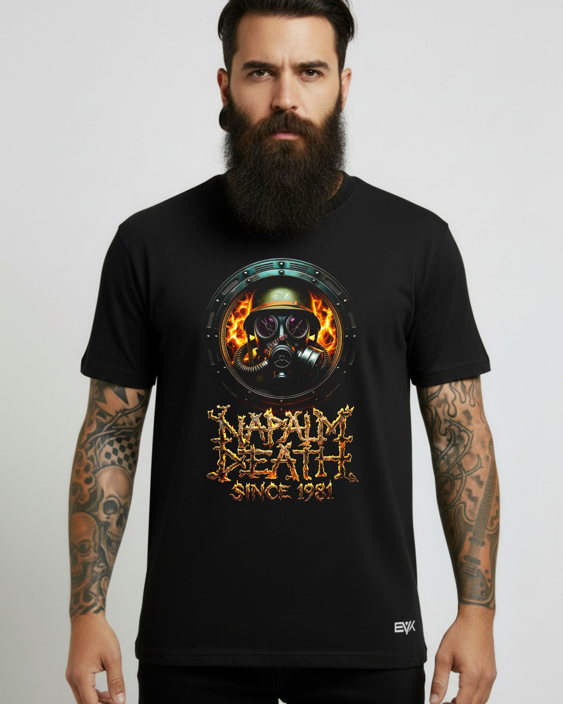 Camiseta Napalm Death – Four Decades of Grind