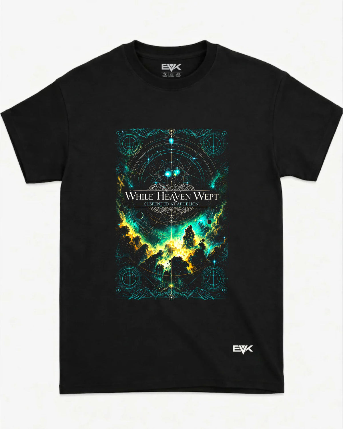 Camiseta While Heaven Wept – Suspended at Aphelion