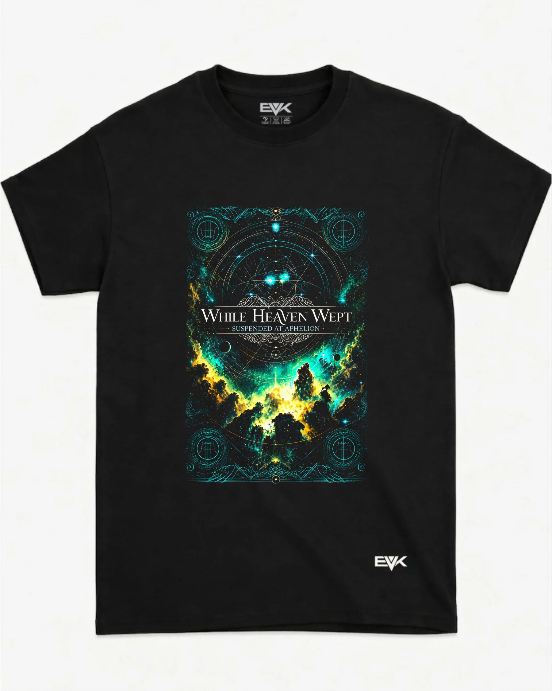Camiseta While Heaven Wept – Suspended at Aphelion