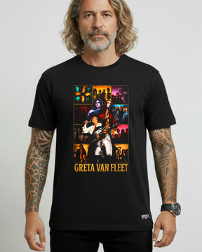 Camiseta Greta Van Fleet – Bootleg