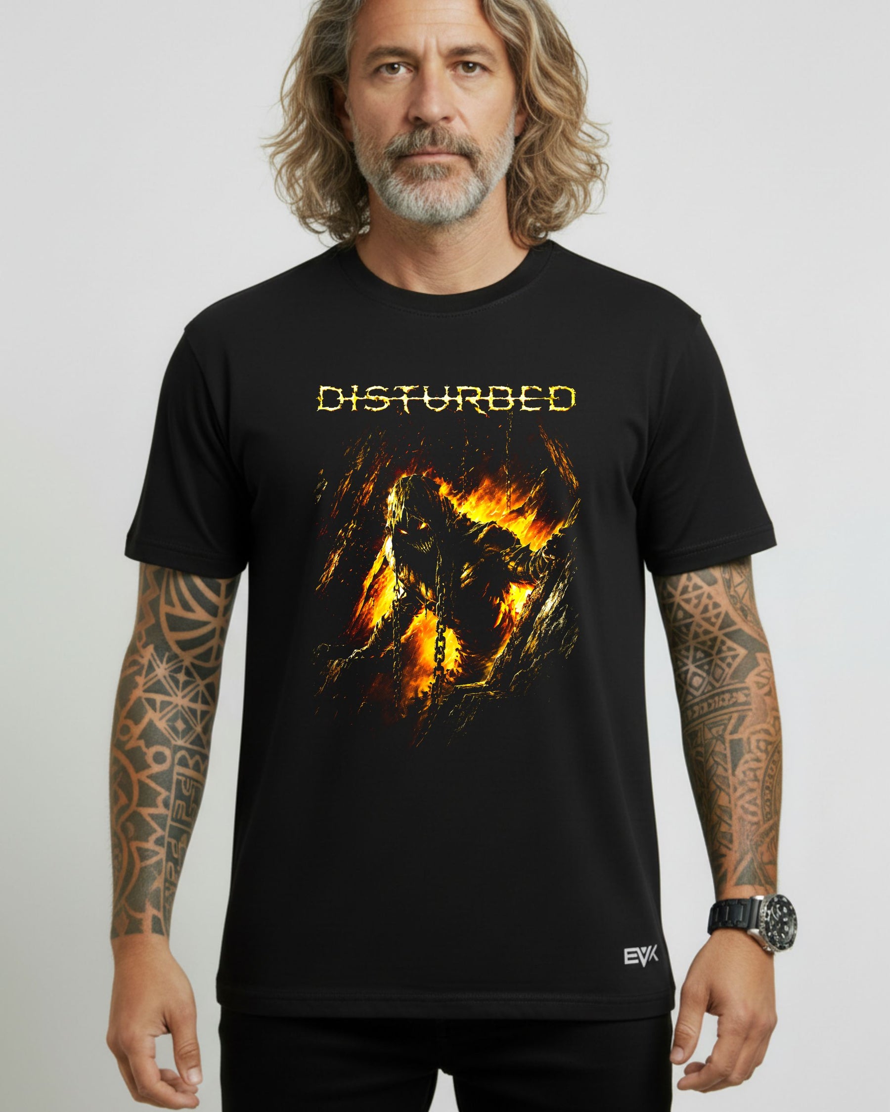 Camiseta Disturbed – The Guy Chains