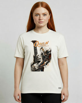 Camiseta Off-White Queen – Live in Budapest 1986