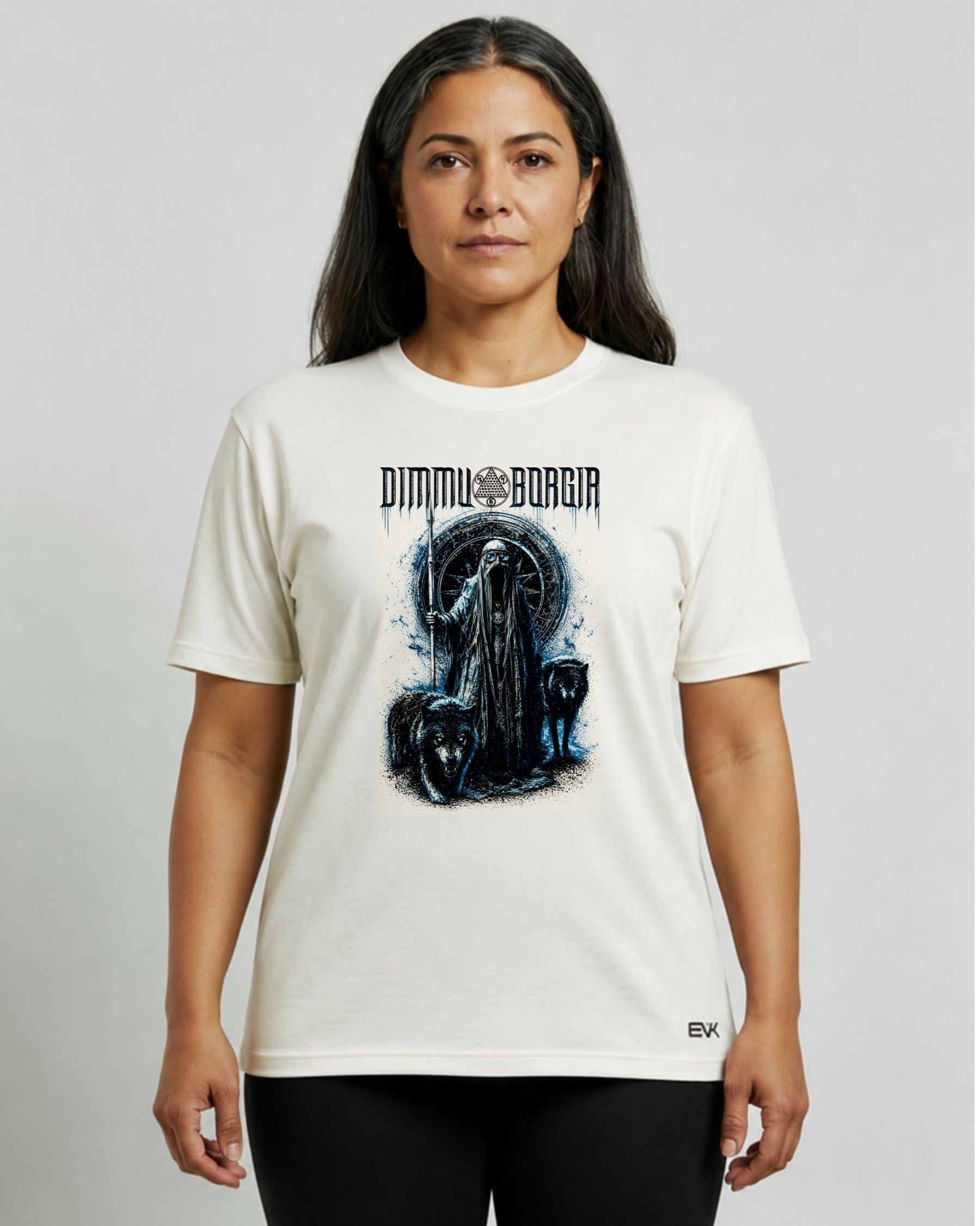 Camiseta Off-White Dimmu Borgir – Forces of the Northern