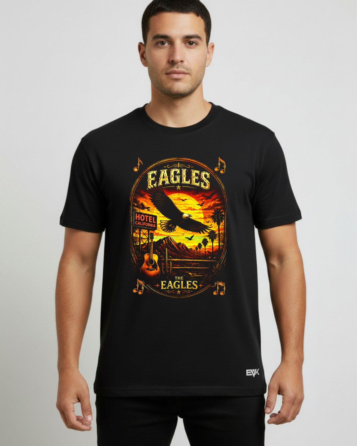 Camiseta The Eagles – Hotel California Desert