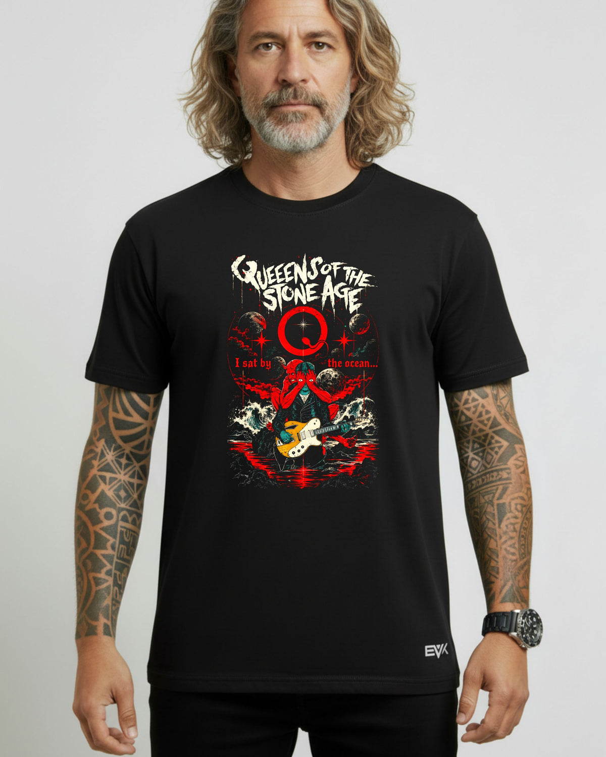 Camiseta Queens of the Stone Age – I Sat by the Ocean