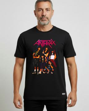 Camiseta Anthrax – Vintage Band Shot