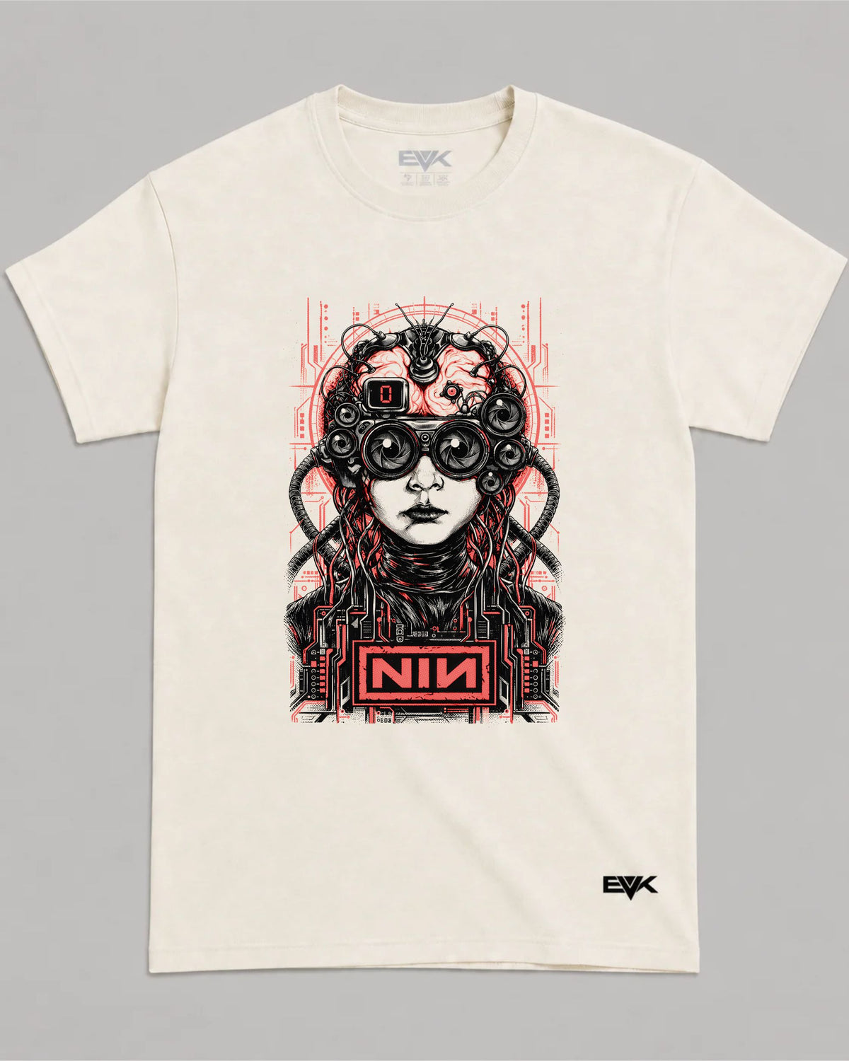 Camiseta Off-White Nine Inch Nails – The Hand That Feeds