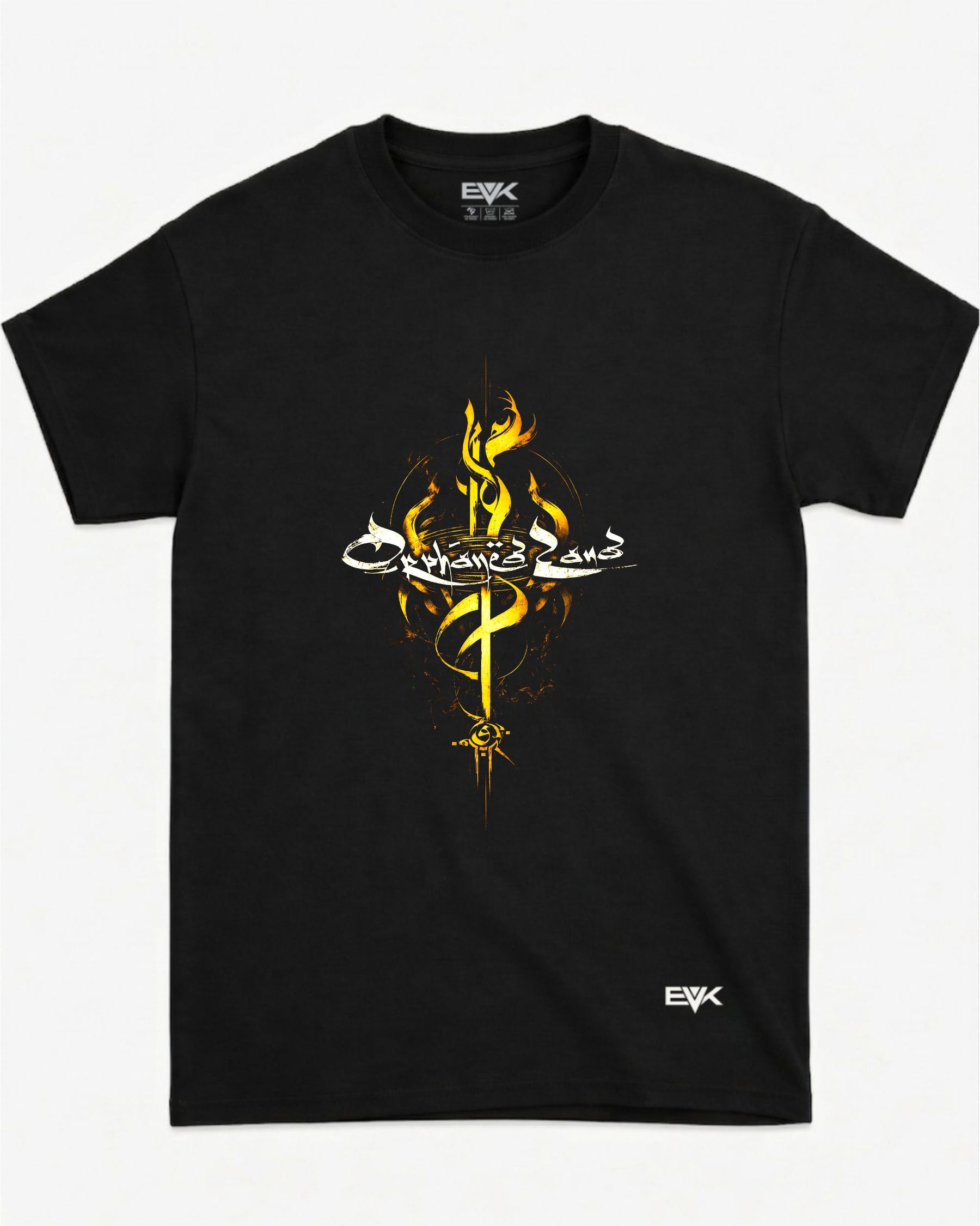 Camiseta Orphaned Land – Mystic Cross Design