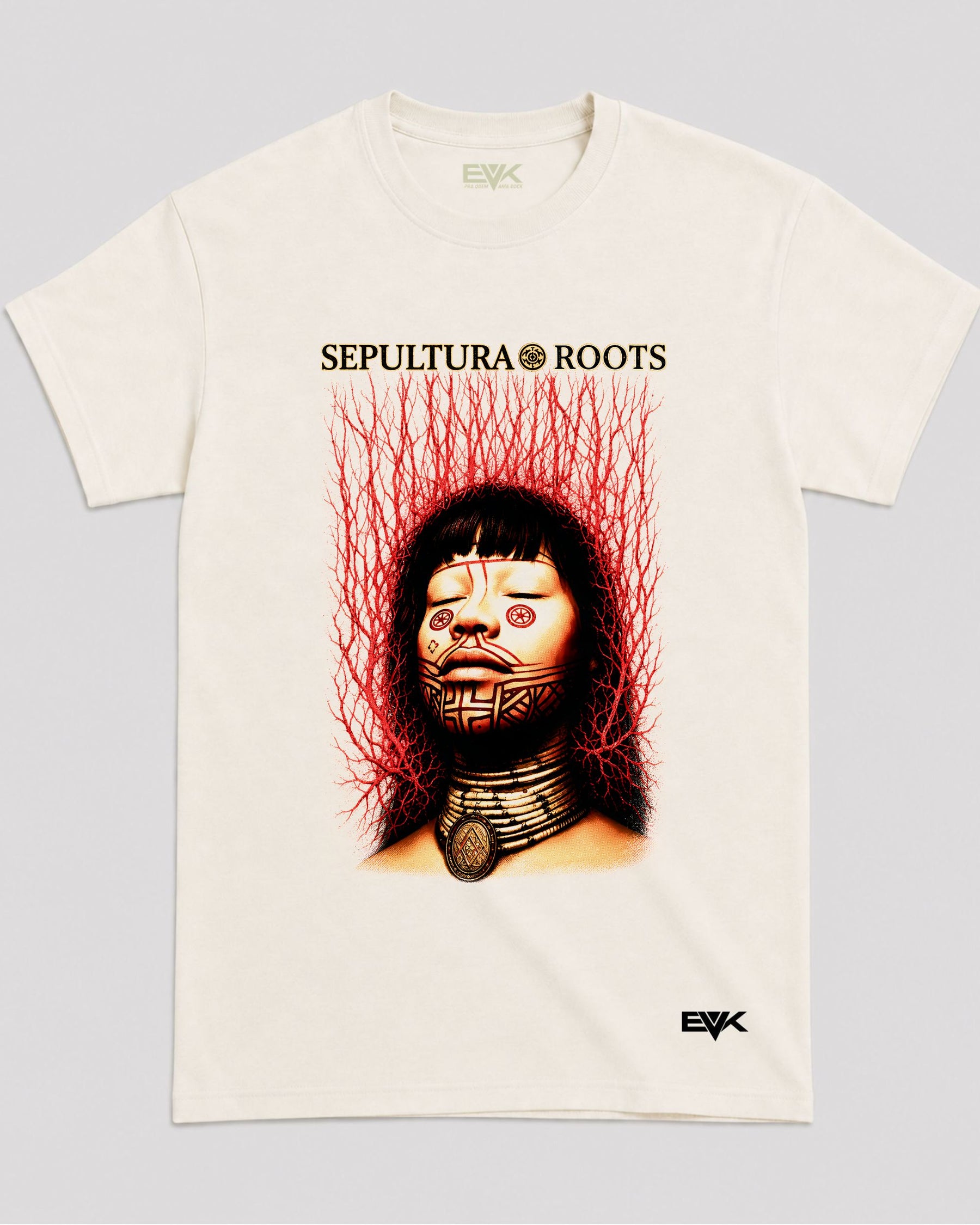 Camiseta Off-White Sepultura – Roots