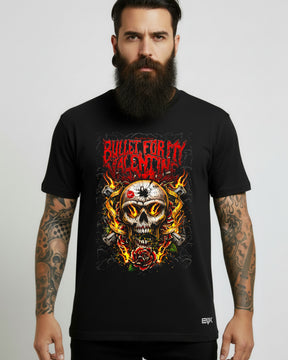 Camiseta Bullet For My Valentine – Shot Skull