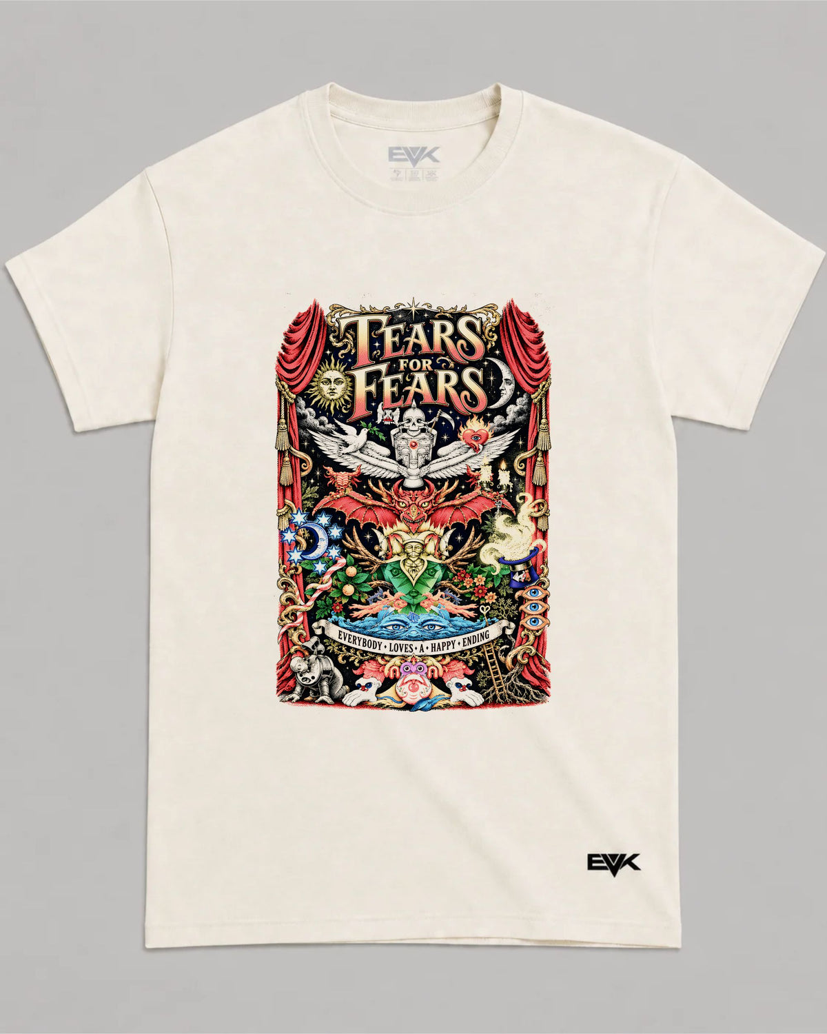 Camiseta Off-White Tears for Fears – Everybody Loves a Happy Ending