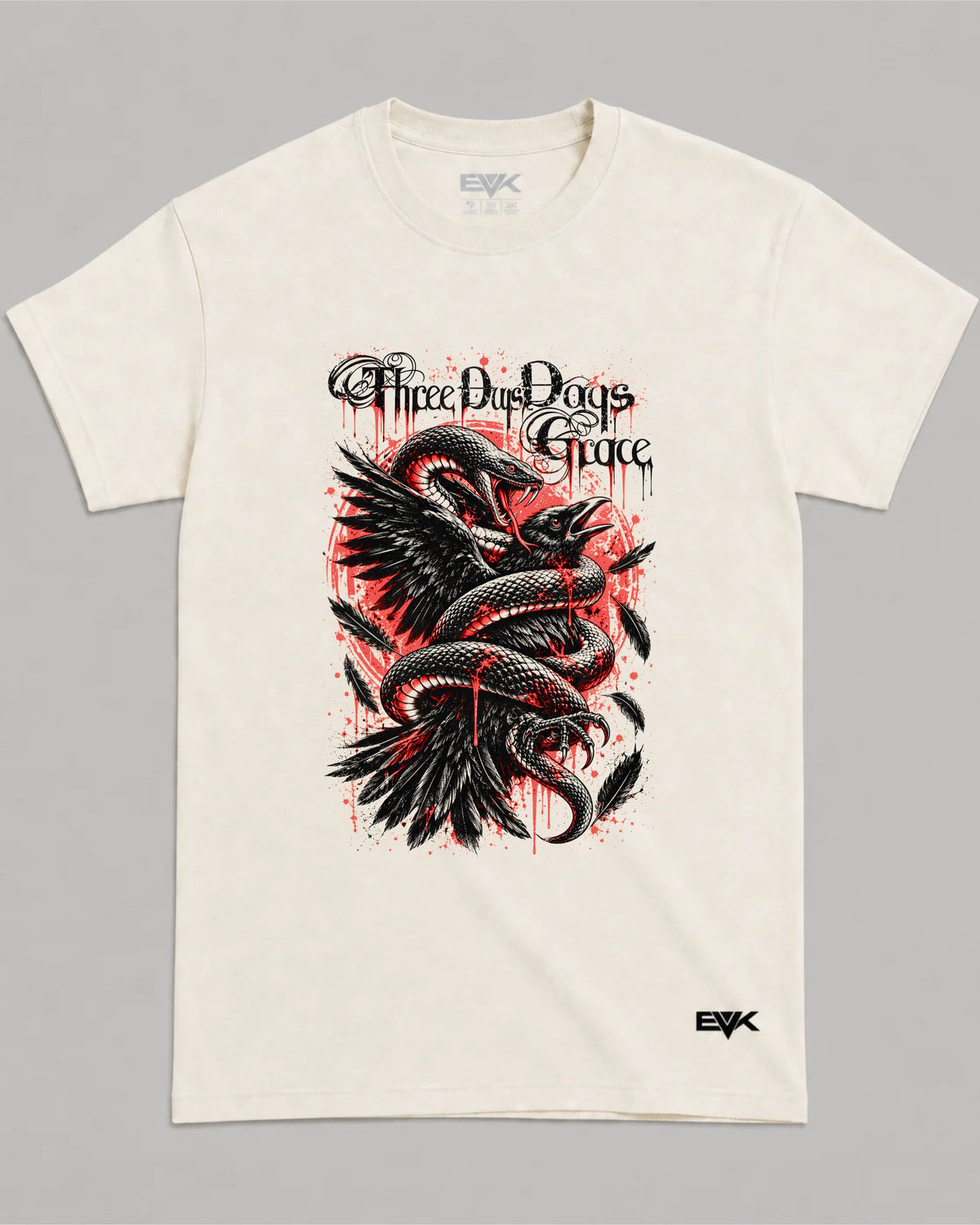 Camiseta Off-White Three Days Grace – Animal I Have Become